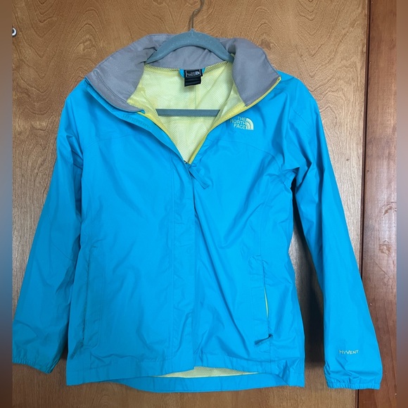 The North Face Other - North Face girls large blue woman’s jacket/ raincoat